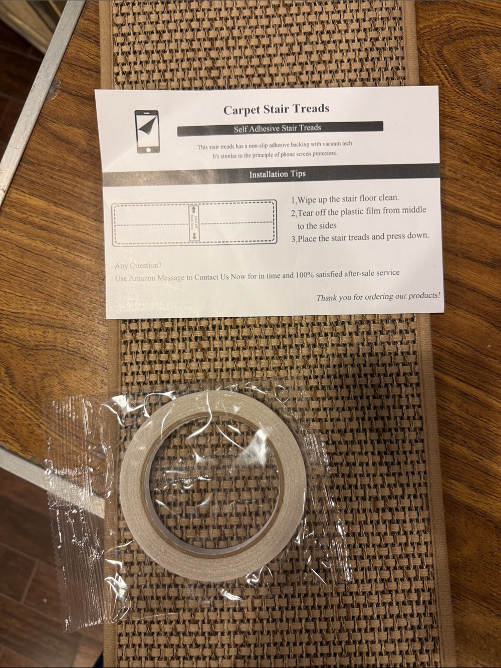 brand new in the box carpet star treads
